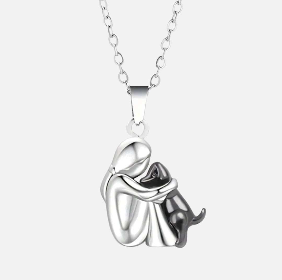 Susan Jewelry | Dog Embrace Necklace