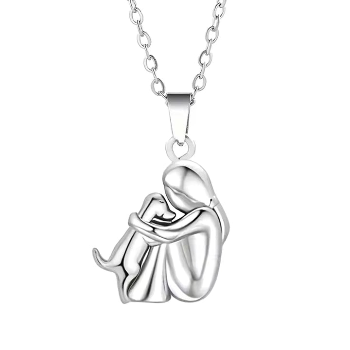 Susan Jewelry | Dog Embrace Necklace